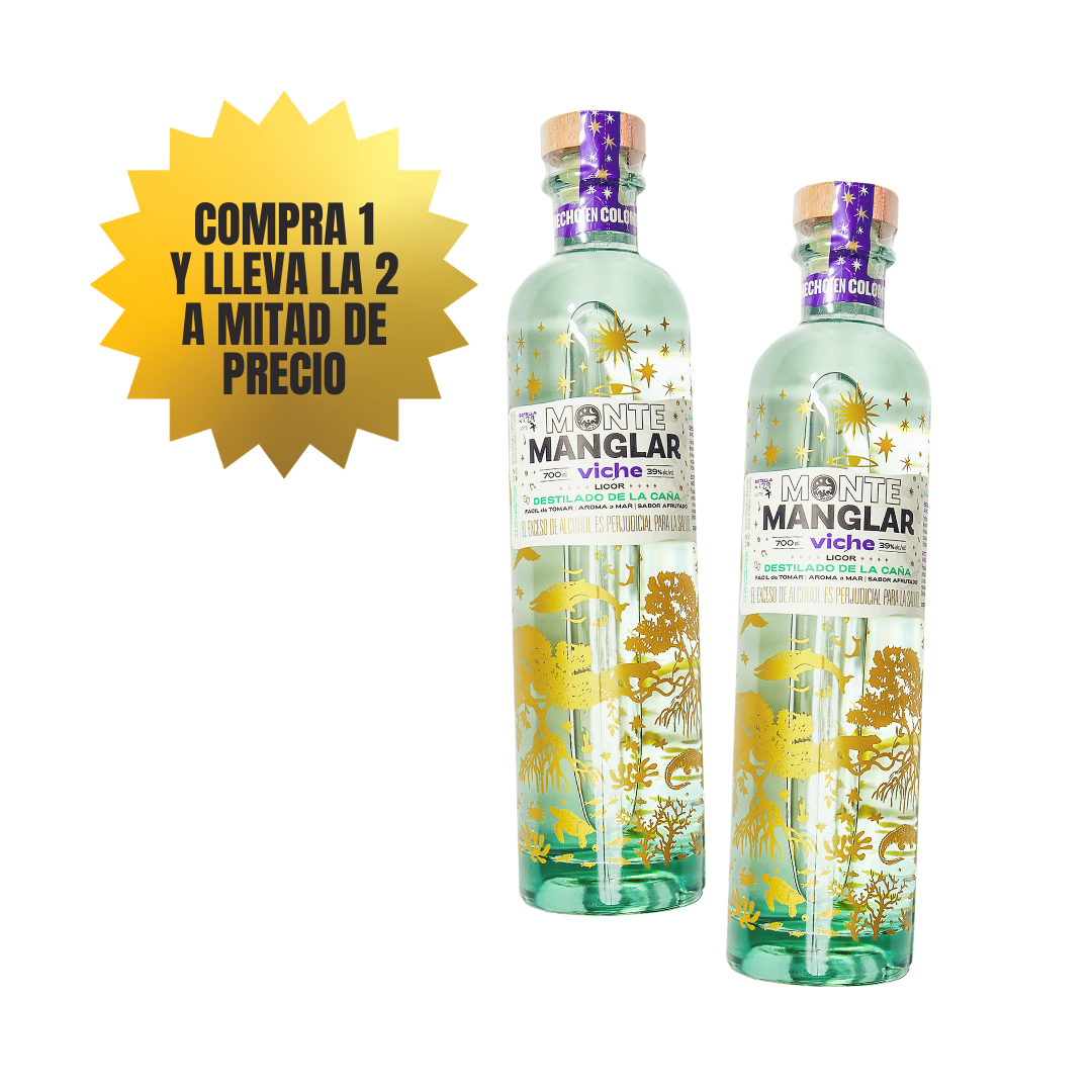 2 Botellas Monte Manglar - La Segunda a Mitad de Precio