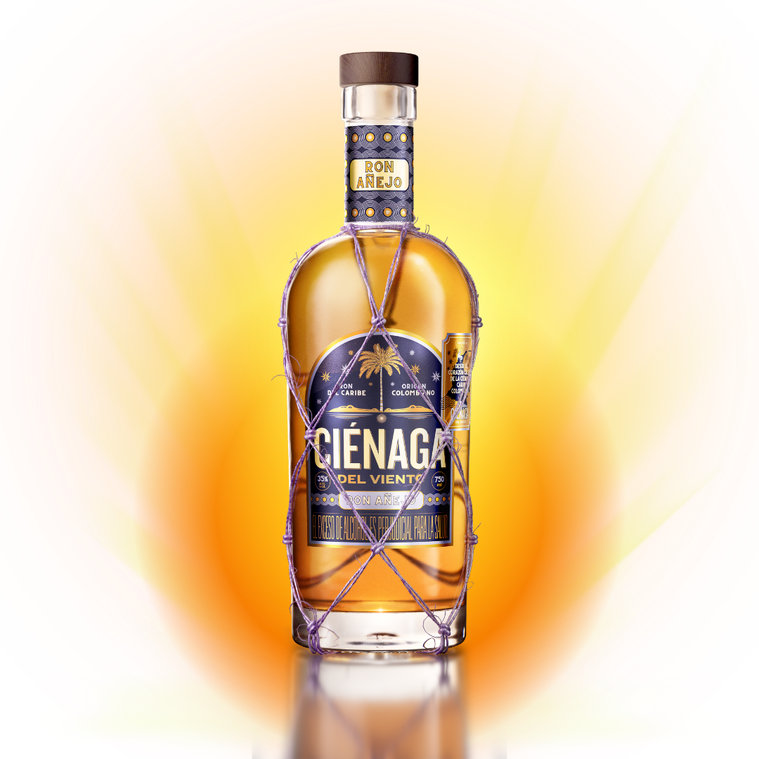CIÉNAGA DEL VIENTO RON AÑEJO 750 ML