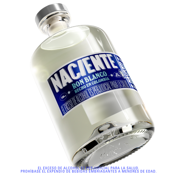 NACIENTE RON BLANCO 750 ML