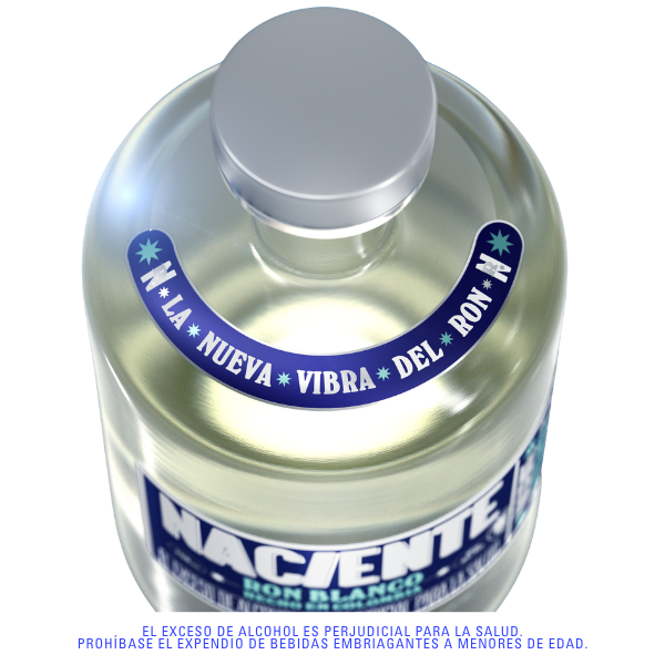 NACIENTE RON BLANCO 750 ML