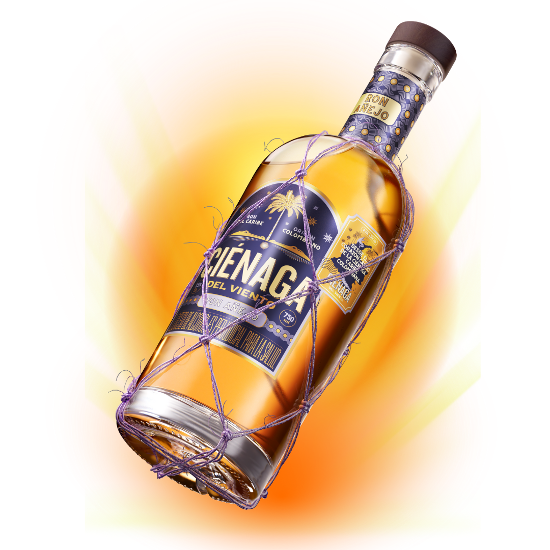 CIÉNAGA DEL VIENTO RON AÑEJO 750 ML