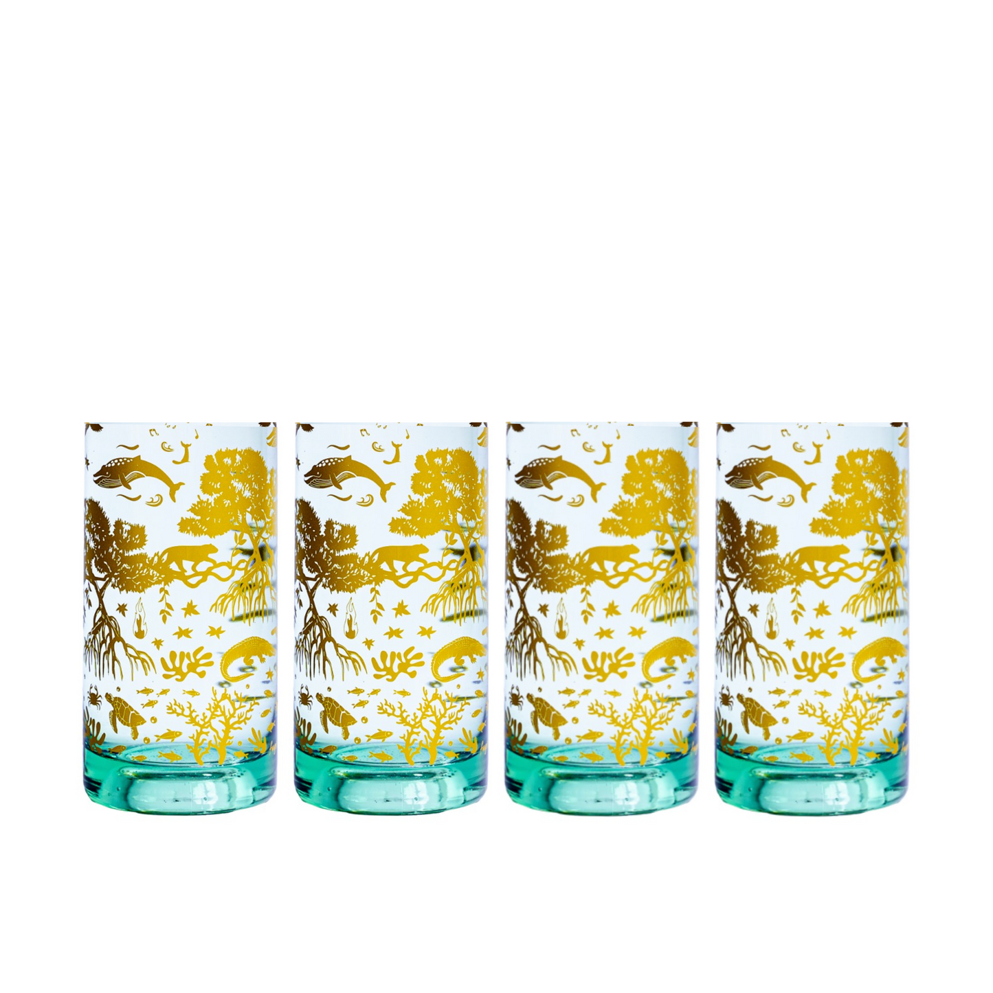 Vasos del Manglar x4 ♻️