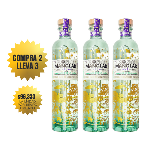 3x2 Botellas Monte Manglar