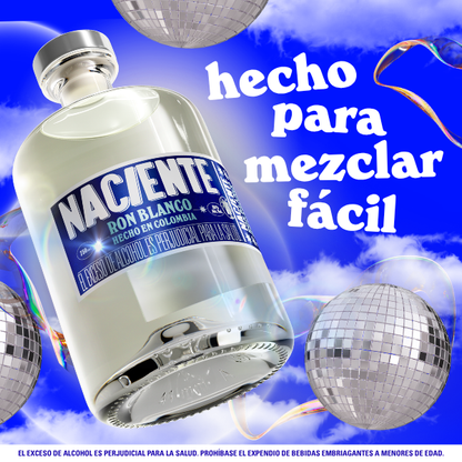 NACIENTE RON BLANCO 750 ML
